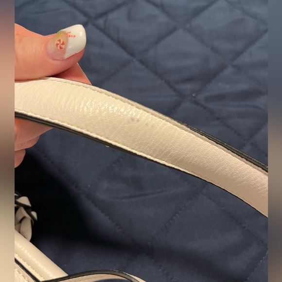 Reposh Beautiful Simply Noelle white with black trim large purse. - Picture 13 of 13